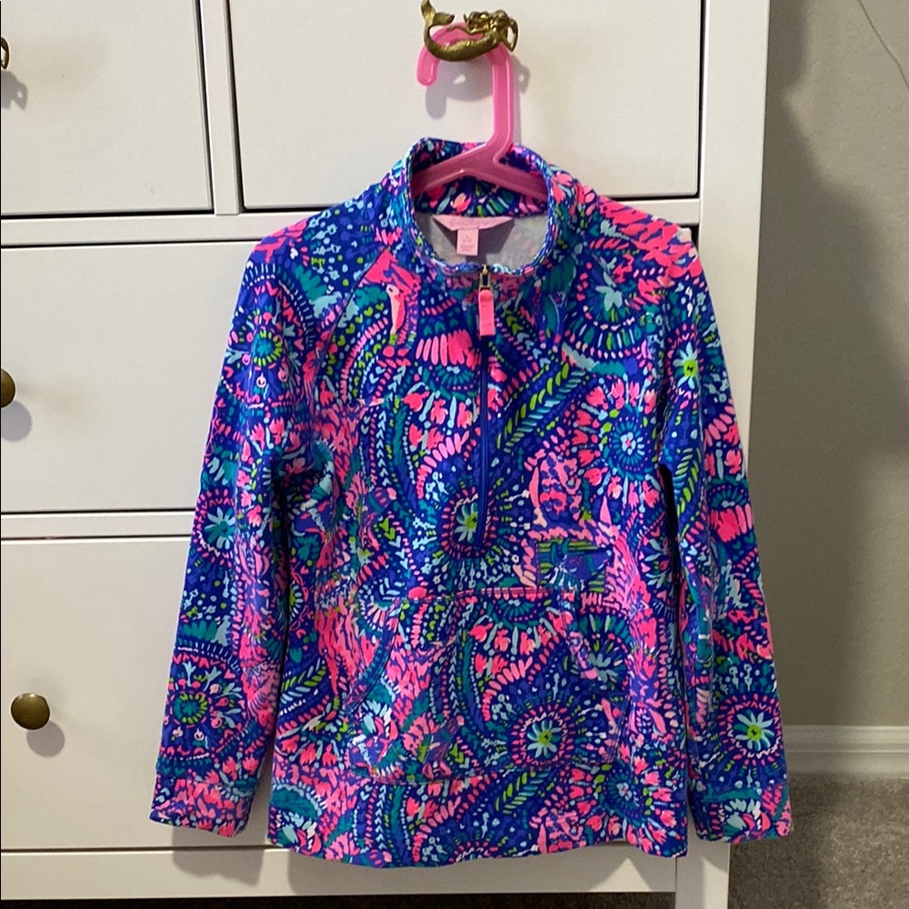 Girl Lilly Pulitzer Popover Size 8-10